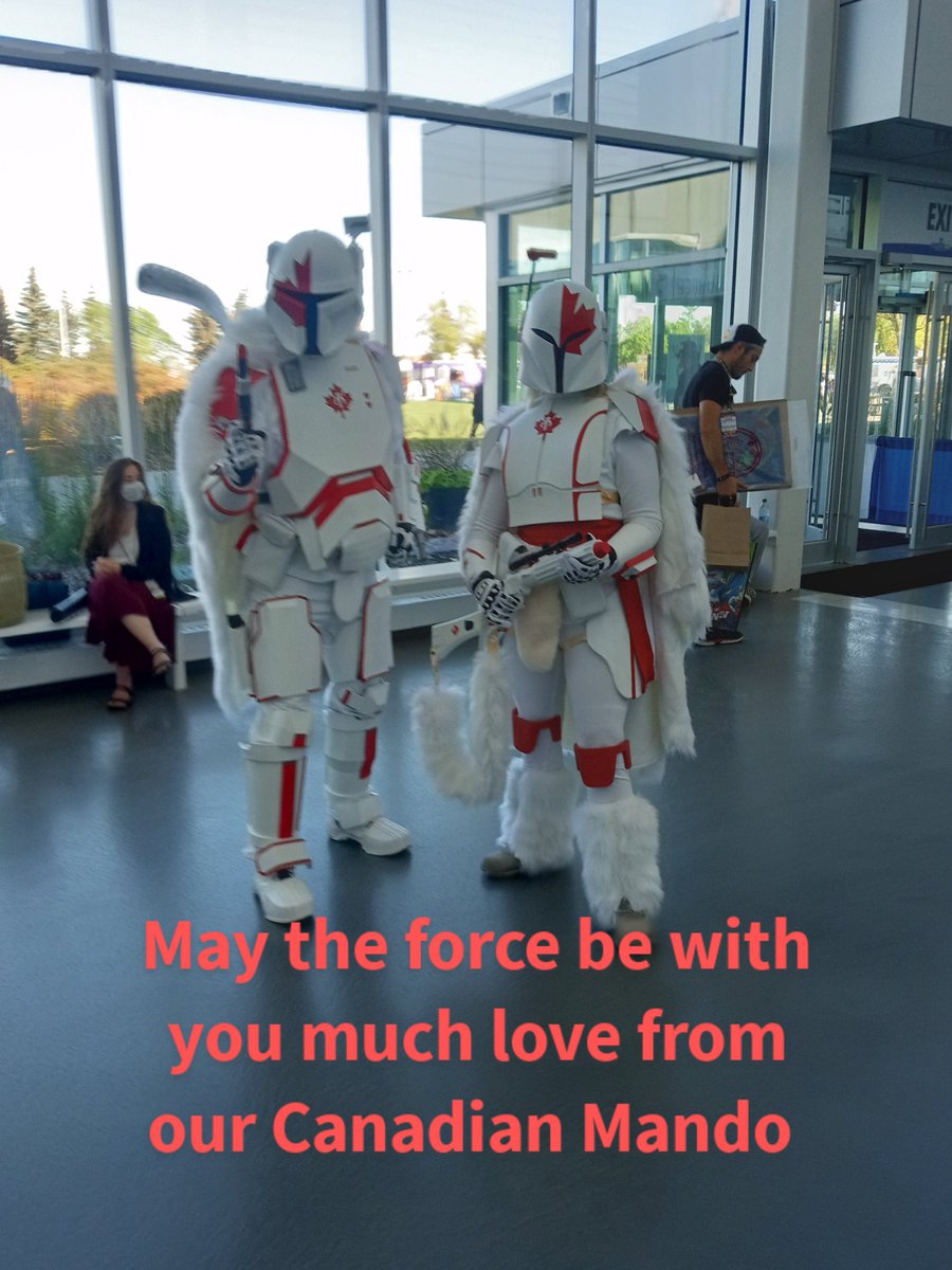 #comiccon2022 #StarWars #canadianmandos #maythe4bewithyou May the 4 be with you