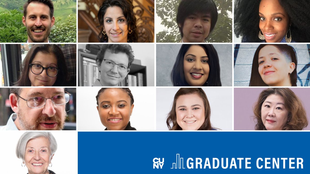 GC_CUNY's tweet photo. Announcing presenters in 2023 Dissertation Showcase! @kaseyzap, @samtramrox, Stanley Chen, @adashimaOYO, @angelasilletti, Asher Wycoff, @navenachaitoo, @aguscheca, Marc Kagan, @stell_oge, @mbfessinger, Hyun Kyung Lee &amp; Jane Quinn. RESERVE for 5/17 event: https://t.co/ce3Ao5BMpY https://t.co/TW6ZrHxy2s