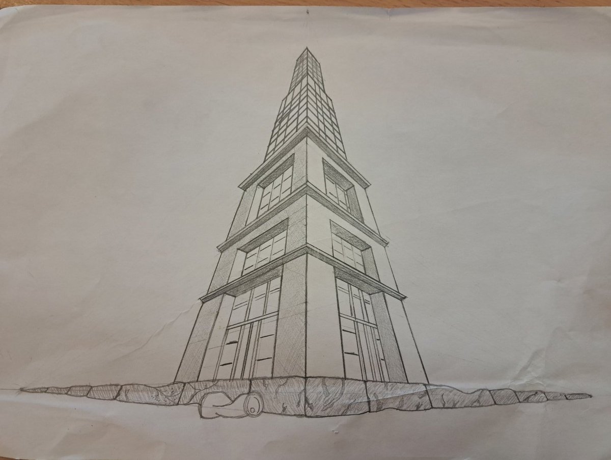 Well done to Daisy S in year 8 for handing in the extended homework task in Art! 

What a fantastic piece of 2 point perspective work! 
#teamwath #growthmindset #worldclasslearning #highestexpectations #integrity #noexcuses #nevergiveup #ks3art #Art #arthomework