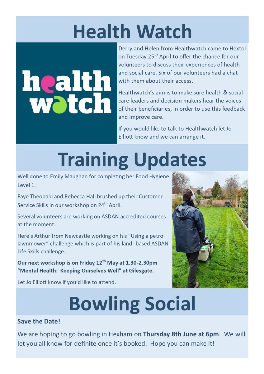 Here is the latest issue of our Hextol happenings newsletter.  Enjoy!