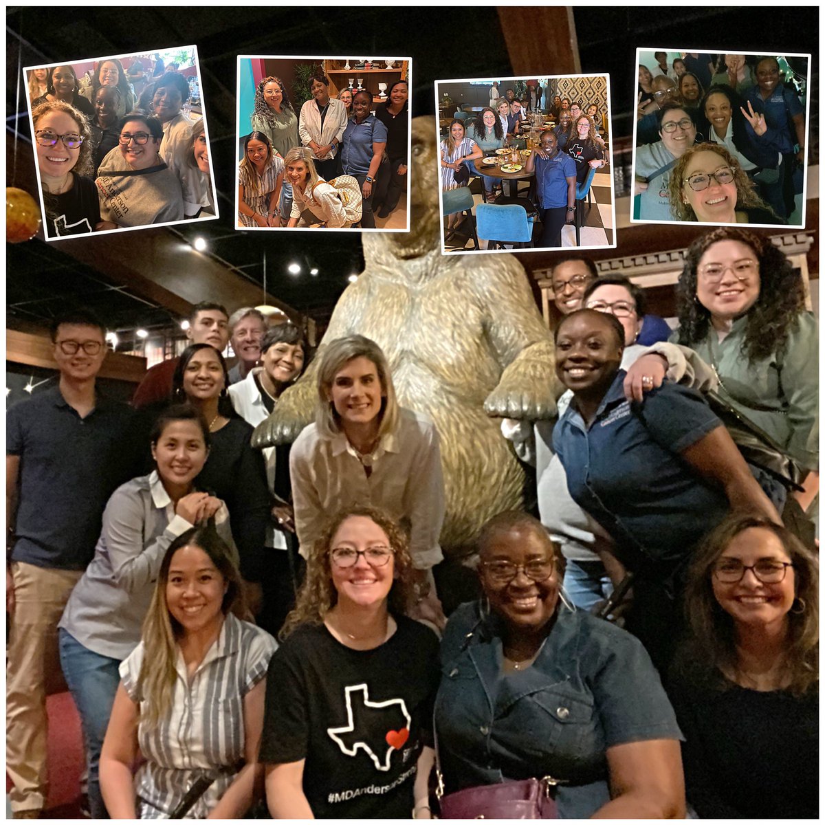 AshleyVMcDonald's tweet photo. Our @MDAndersonNews DACCPM office had the best time at Houston’s Puttery during our #teambuilding event! Such a great group of dedicated, hardworking and fun people! It was so nice to have some time as a team outside of the office! #DACCPM #OneMDAnderson #EndCancer https://t.co/LrRDKBSHSI