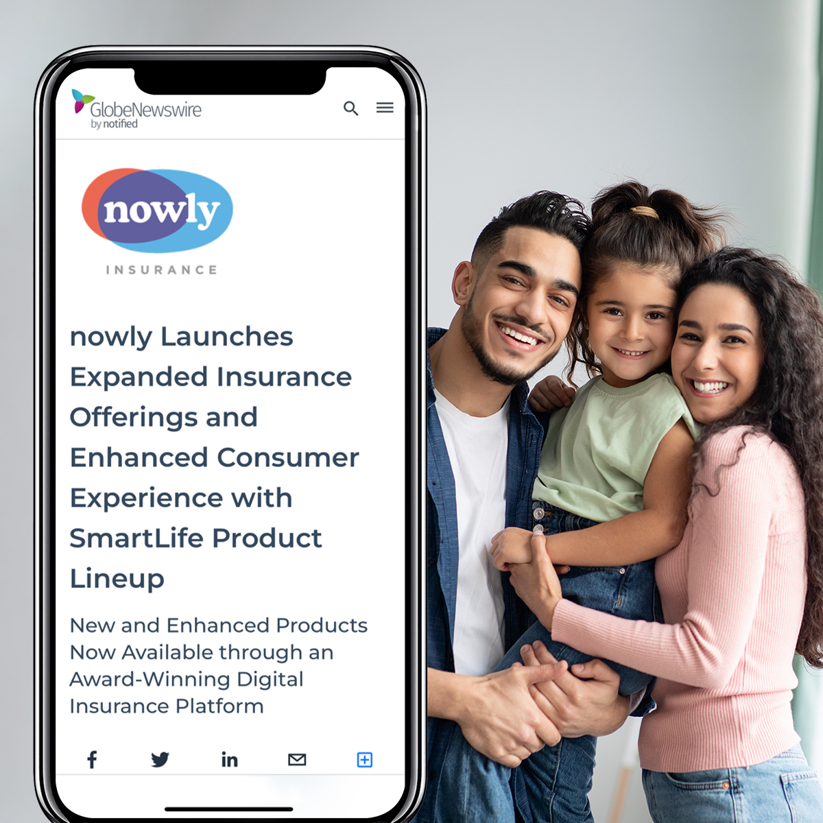Today is the day! We're thrilled to announce the launch of our new term life insurance products brought to you by nowly Insurance. Read the full press release here: hubs.la/Q01NHFJY0 and request a quick quote to start living nowly. hubs.la/Q01NHGhd0