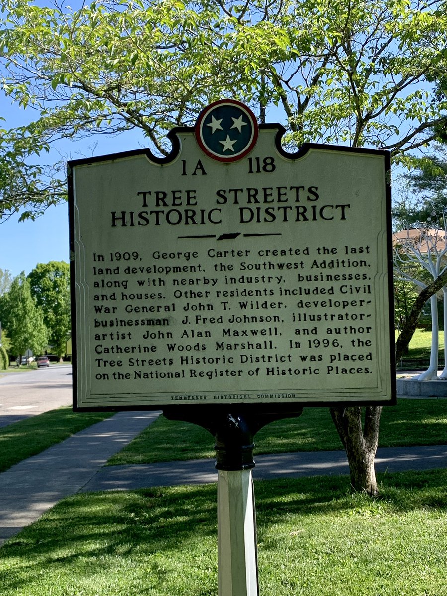 ETSU90's tweet photo. Great day for a morning walk through the #TreeStreets #EastTennesseeLiving https://t.co/7q2famVek6