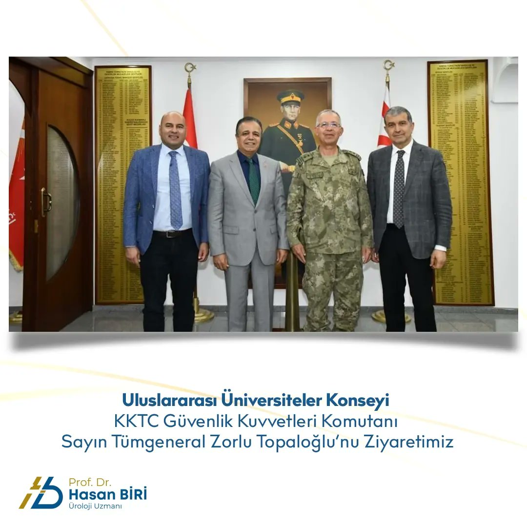 Uluslararası Üniversiteler Konseyi Kurucu Başkanı Sn. Orhan Hikmet Azizoğlu başkanlığında, Sağlık Komisyonu Üyeleri olarak Genel Müdürümüz Uzm. Dr. Ali Özön’ün de yer aldığı heyet ile birlikte KKTC’de 3 günlük yoğun bir program gerçekleştirdik.