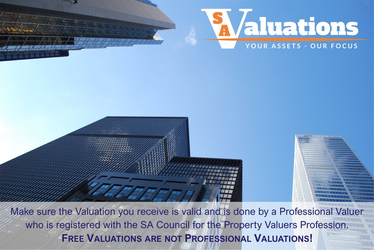 SaValuations's tweet photo. Asset Valuation Thursday! 

Free Valuations are not Professional Valuations!

#savaluations #freevaluation #professionalvaluations https://t.co/VLlnvS0ktr