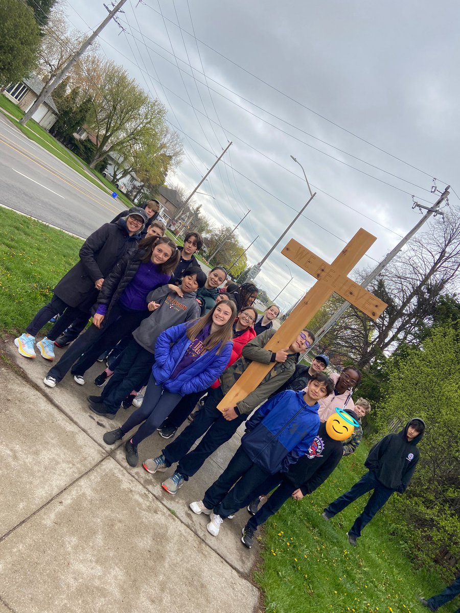 AscensionHcdsb's tweet photo. Ascension is Journeying with Jesus today! Celebrating our faith during Catholic Education Week!
#JourneyWithJesus #HCDSB @AscensionHcdsb https://t.co/kVmKwlEJRl