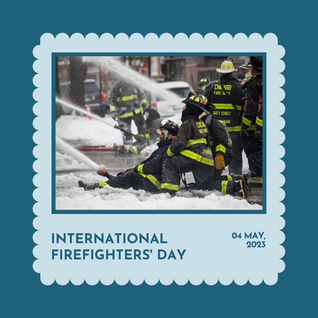 Thank you for your bravery! 🧑‍🚒 #InternationalFirefightersDay

#firefighters #firefightersday