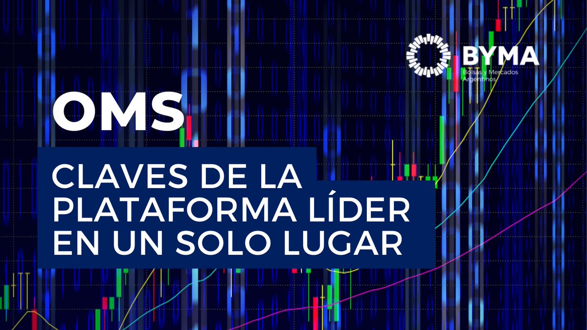 BYMAOficial's tweet photo. 3️⃣ CLAVES DEL OMS DE BYMA: 
📌 Alta, consulta y modificación de órdenes por API 📌 Alta, consulta y modificación de cuentas por API📌 Liquidación ágil de operaciones OMS a través de TCRs
🌐 Conocé más https://t.co/yxyiJXJNgU https://t.co/BWoxkIbzQG