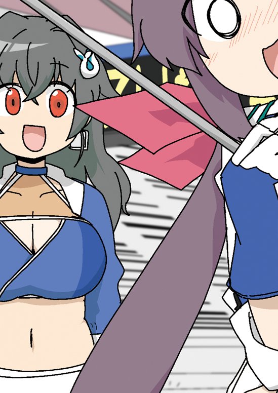 曙(艦これ) ,迅鯨(艦隊これくしょん) 「迅鯨ちゃんの進水日だし何かなかったかなって思ったけどそういえばRQの表紙に描いて」|織匡俗@4/16防人のうた【B-17】のイラスト