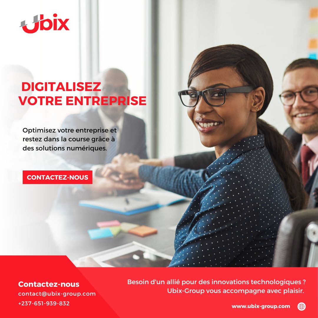 ubix_group's tweet photo. Innovez numériquement avec Ubix-group.

Nous vous offrons des services de développement web, développement d'applications mobiles et de logiciels et de web marketing pour réaliser le #produit numérique qui répond le mieux à vos besoins et vous aider à le mettre sur le marché. https://t.co/rdJdgxyZeS