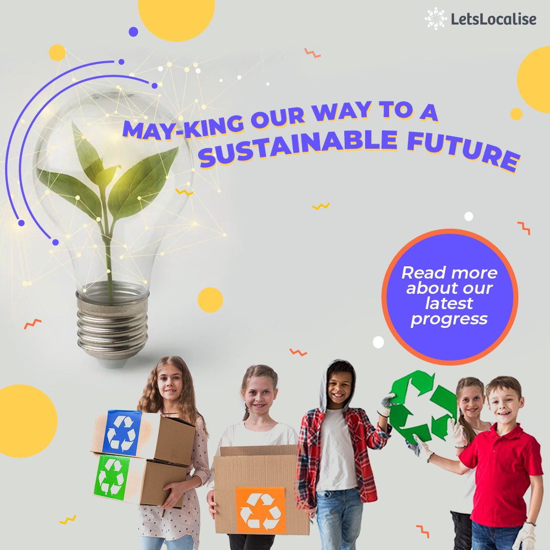 LetsLocalise's tweet photo. Witness our journey towards progress, track the latest updates and learn more about what's new at LetsLocalise in the latest edition of our monthly newsletter. Click on the link below to find out!
https://t.co/aHfW970g7M

#LetsLocalise #sustainability #edutwitter #greenplanet https://t.co/mfpFyO0sQ1
