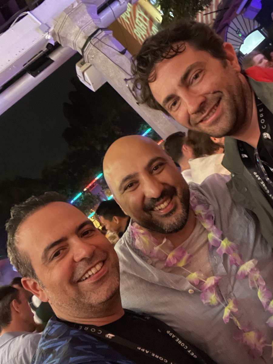 Frens Party II was great!

We met with friends and partners including our advisor <a href="/TamerAVentures/">Tamer</a> from <a href="/AventuresDao/">AVentures 🌄🔺</a>🤩