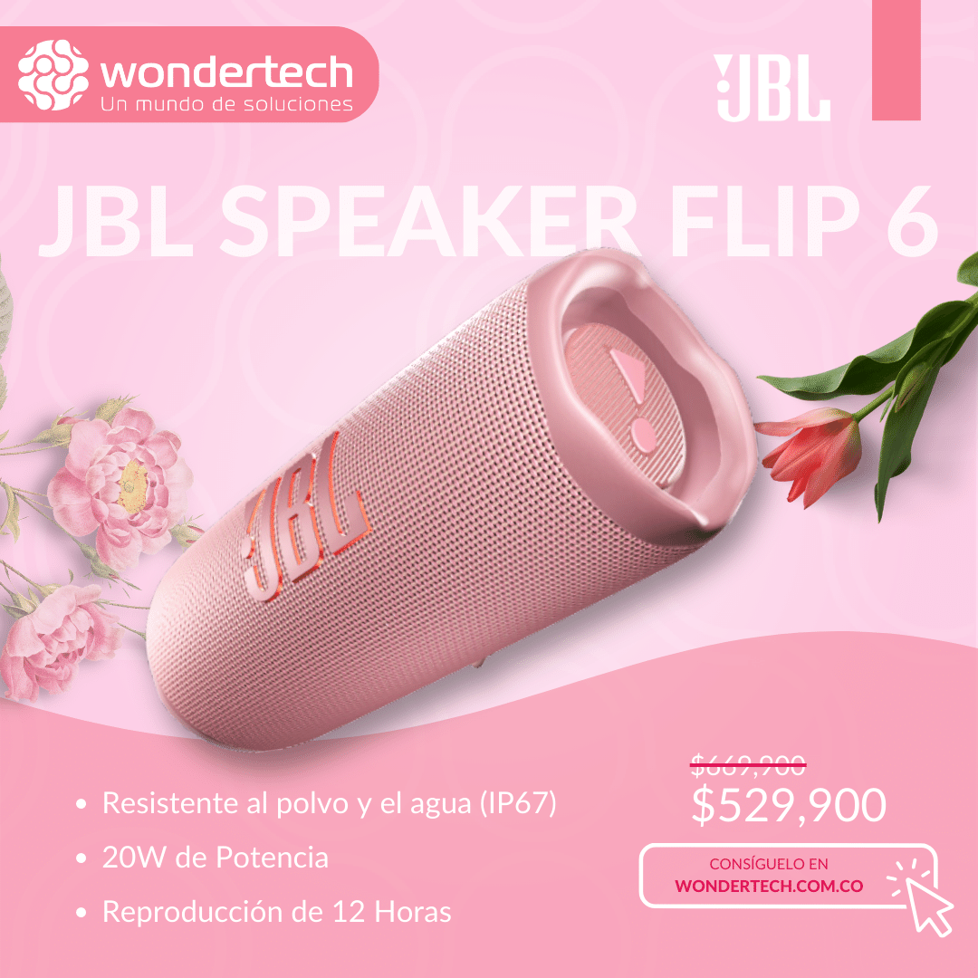 wondertechwth's tweet image. 🎶 ¡Disfruta de un sonido más alto y potente con el #JBLSpeakerFlip6! 🌟💖

No esperes más y disfruta de la calidad de sonido JBL en tus aventuras 🎉

🔊 wondertech.com.co/producto/jbl-s…

#AltavozBluetooth #SonidoPotente #ResistenteAlAgua #CalidadDeSonido #EnvíosRápidos