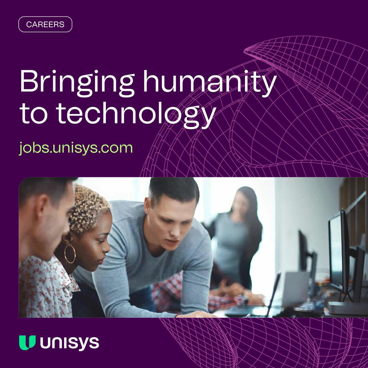 unisys's tweet photo. We are on a mission to reimagine the status quo to propel people and organizations forward. Join our team of innovative game-changers and embark on an exciting and meaningful career journey. Learn more: https://t.co/Dmdnw50bob
#BreakthroughwithUnisys https://t.co/W2tvsfRxJ2