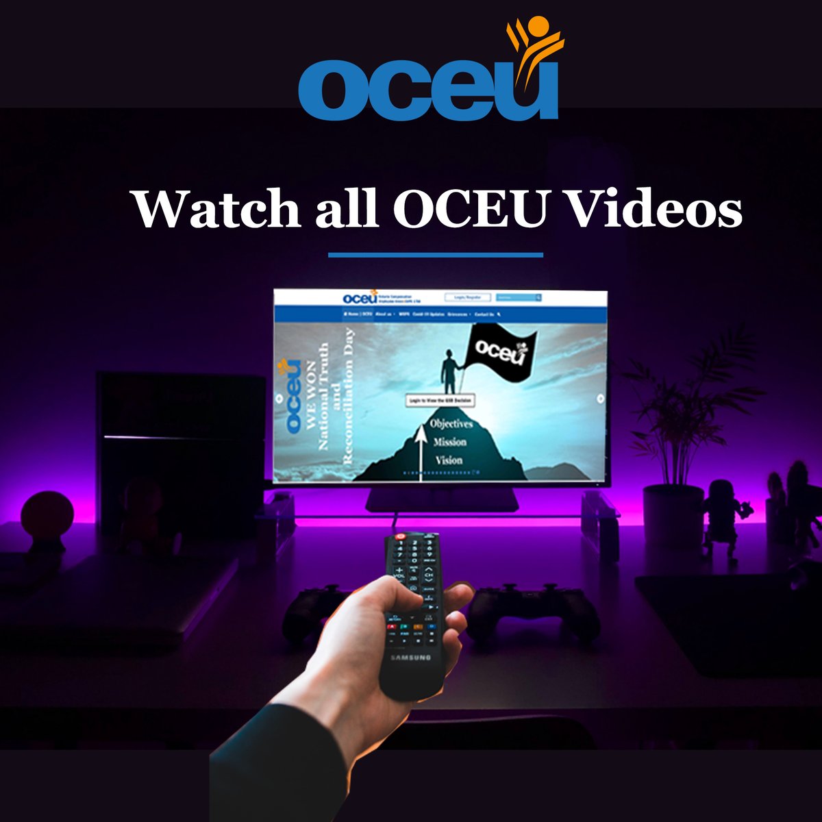 Watch all OCEU videos including the recent bargaining videos and stay updated. Please click on the below link to get started:

oceu.ca/all-videos/

#OCEUVideos
#Bargaining #OCEUBargaining #OCEUBargainingVideos #OCEUBargainingVideos2023 #CoverMeWSIBVideos