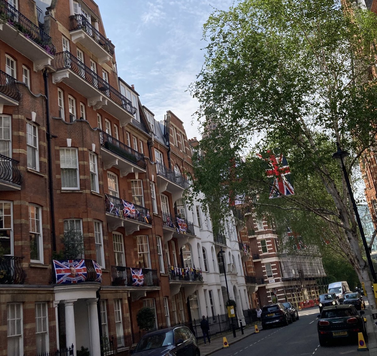 Louise Allain on Twitter "Street near me, always goes all out for