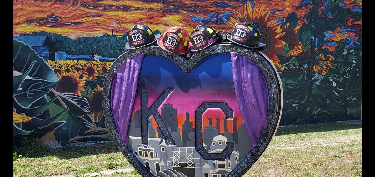 When a <a href="/ParadeofH/">ParadeofHearts</a>  installation makes its home near your station, you just have to add some firehouse spice to it!