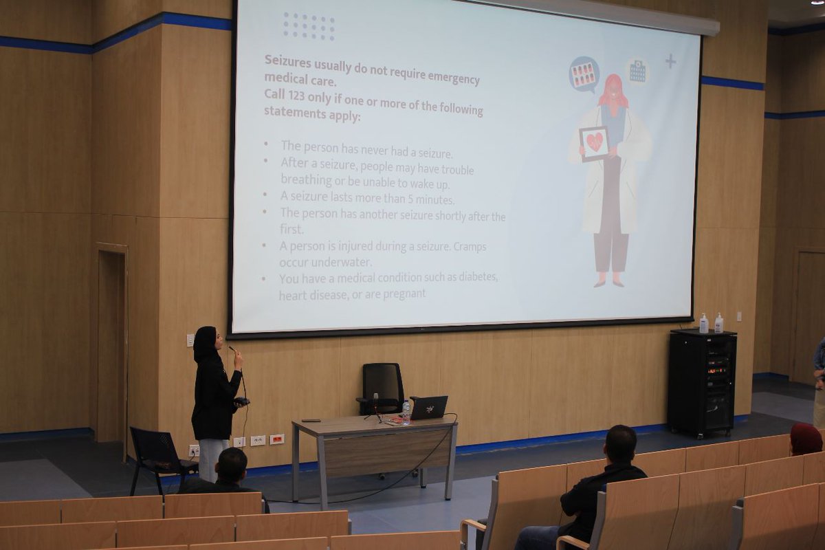 EPSS_Galala's tweet photo. سعدنا الأمس بتقديم أول محاضرة من سلسلة
"How to deal with different patients from pharmacist's perspective"
والي كانت بتتكلم عن مرض الصرع وكيفية التعامل الصحيح مع مريض الصرع.
#Epss_Galala
#Epss_Gu https://t.co/aXQi7RrCSh
