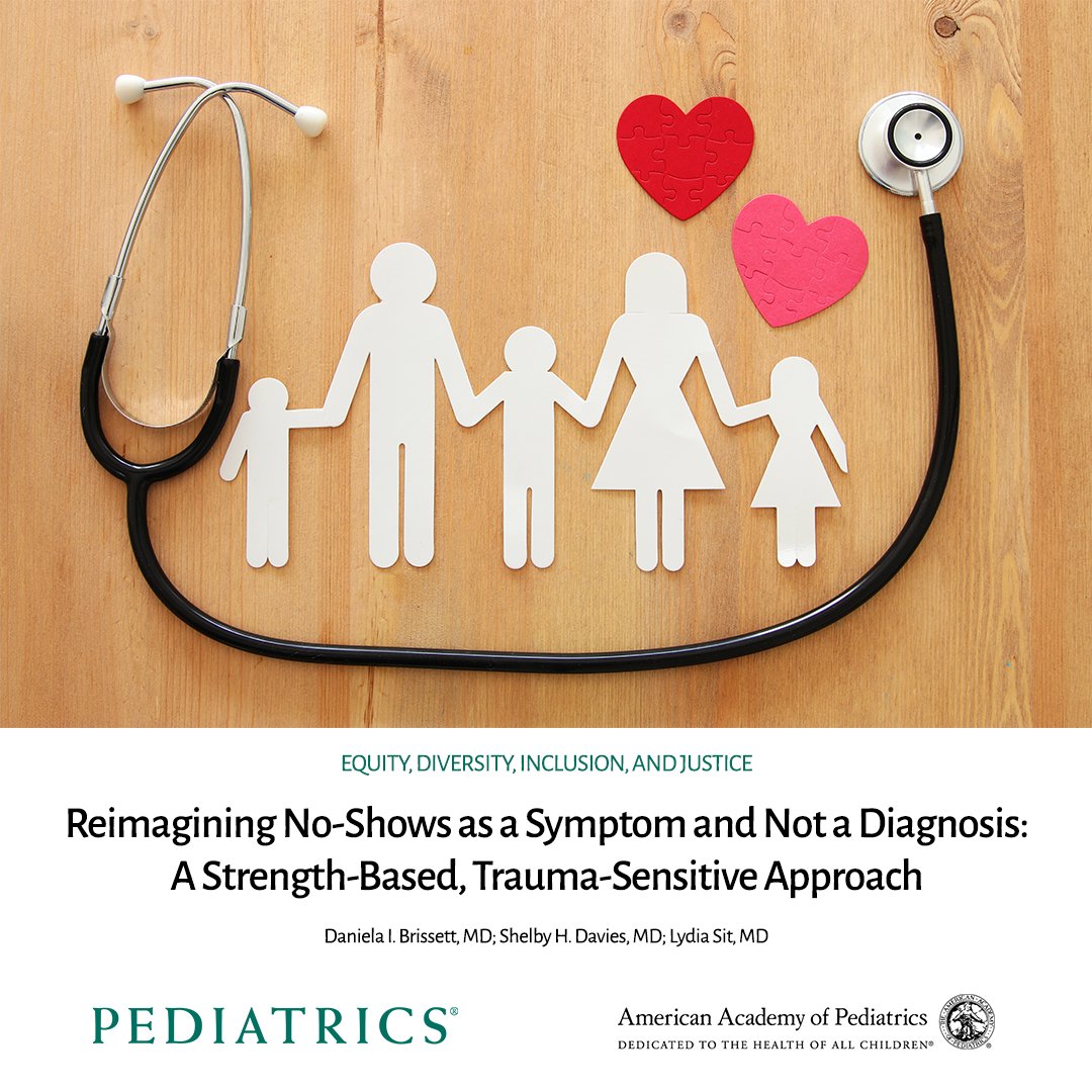 When a patient does not show up for an appointment, it can be frustrating, but punitive measures to limit no-shows can harm, discriminate against, or undermine the health of patients with the highest needs. Read this newly released article in #Pediatrics: bit.ly/3p9Q5xa