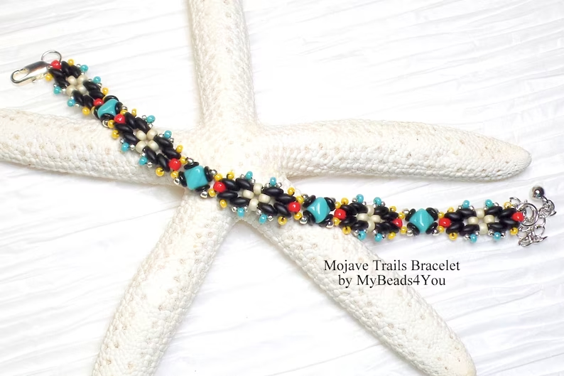 #craftbizparty #handmadehour #crafturday #crafts #beads #beaded  #bracelet #smilett23 #etsyteamunity #seedbeads #superduobeads #beadwork #etsy #etsylove #diy #diycrafts #beadshop #fun #weekendprojects #beadingprojects
etsy.com/mybeads4you/li…