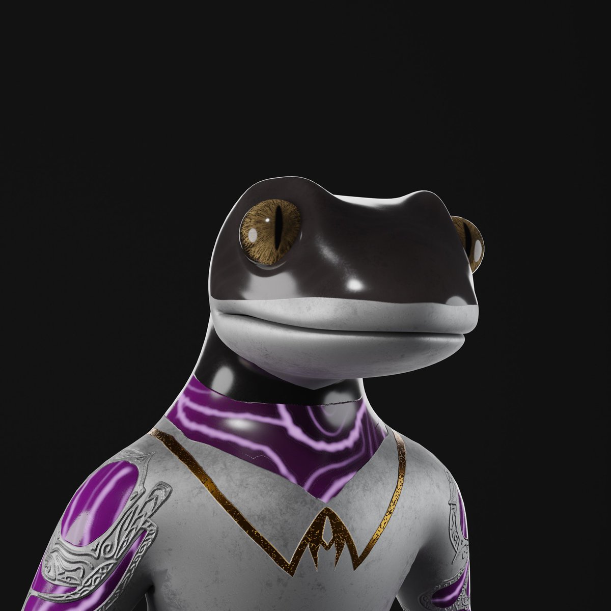 GM 🦹‍♂️

Not all Gecko’s have scaly skin, every Gecko is unique in their own way with some lucky enough to have one or more traits unique to them ONLY 😱

Can you guess what inspired this Gecko skin trait? 🤔
#CNFT