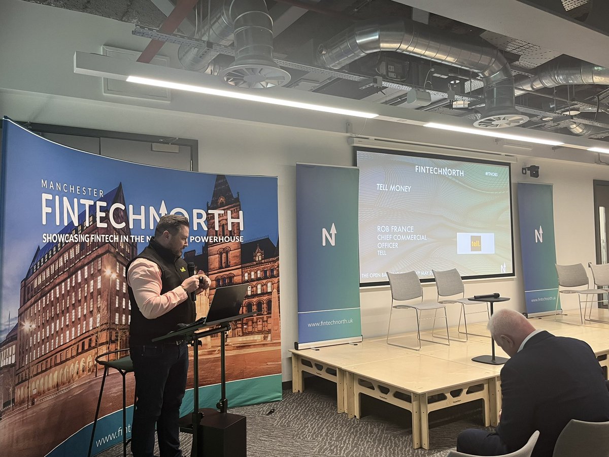 fintechnorth's tweet photo. 7️⃣; Rob France, CCO @Tell_Money
Their services enable account providers to:
⚡️Enter the ecosystem with a compliant interface at pace with simplicity
⚡️ Deliver mandatory and premium APIs
⚡️ Deploy innovative tools for customers, harnessing the power of Open Banking.
#FTNOBS https://t.co/UMRGVMImao