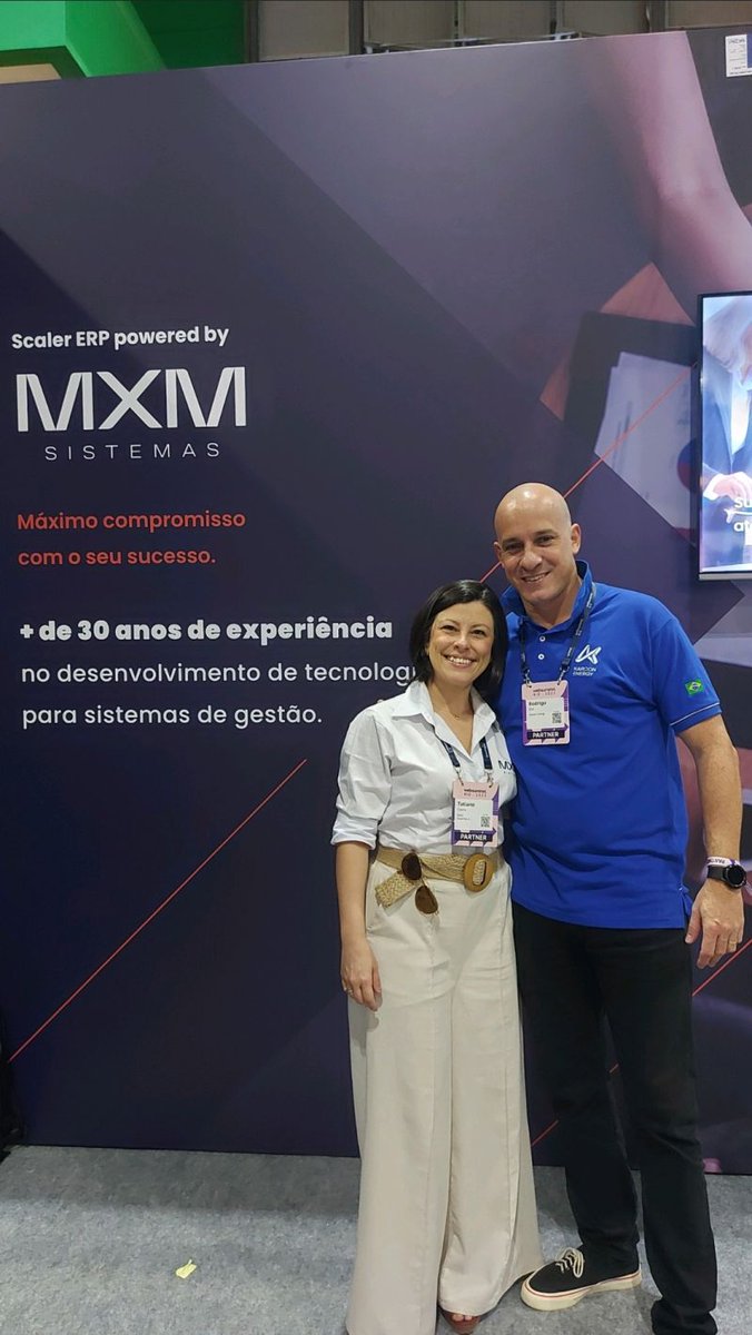 MXMSistemas's tweet photo. É sempre bom rever clientes e parceiros em eventos como o #WebSummitRio! https://t.co/BNSERPpt9i