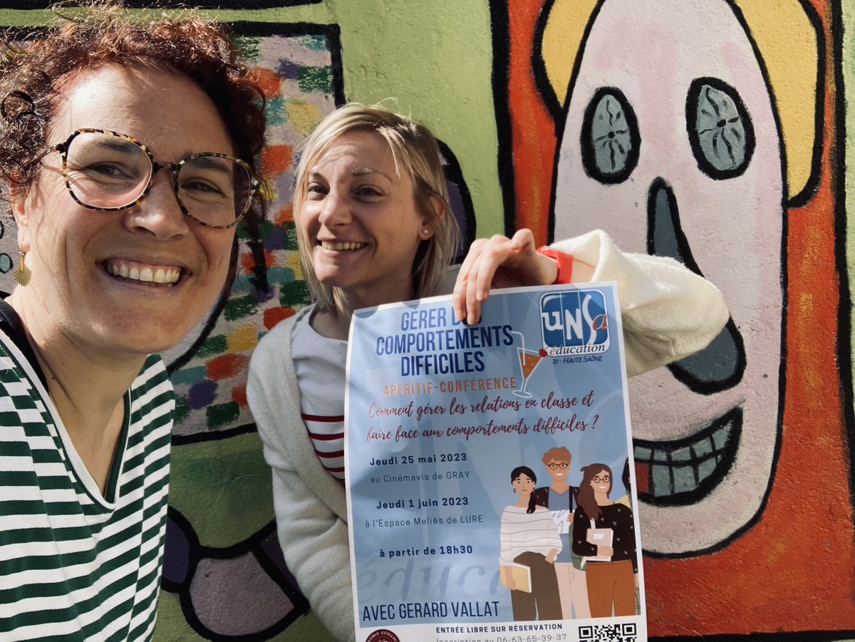 SeUnsa70's tweet photo. Aujourd’hui, toute la section au plus près de vous! 🛣️🚗Visites des écoles de l’aire urbaine héricourtoise pour Claire et Annelyse pendant que Luc et Quentin rendaient visite aux écoles du secteur de Gray. Belle occasion pour présenter notre apéro-conf🥂➡️https://t.co/MLbxXuxME2 https://t.co/erIjNHowZi