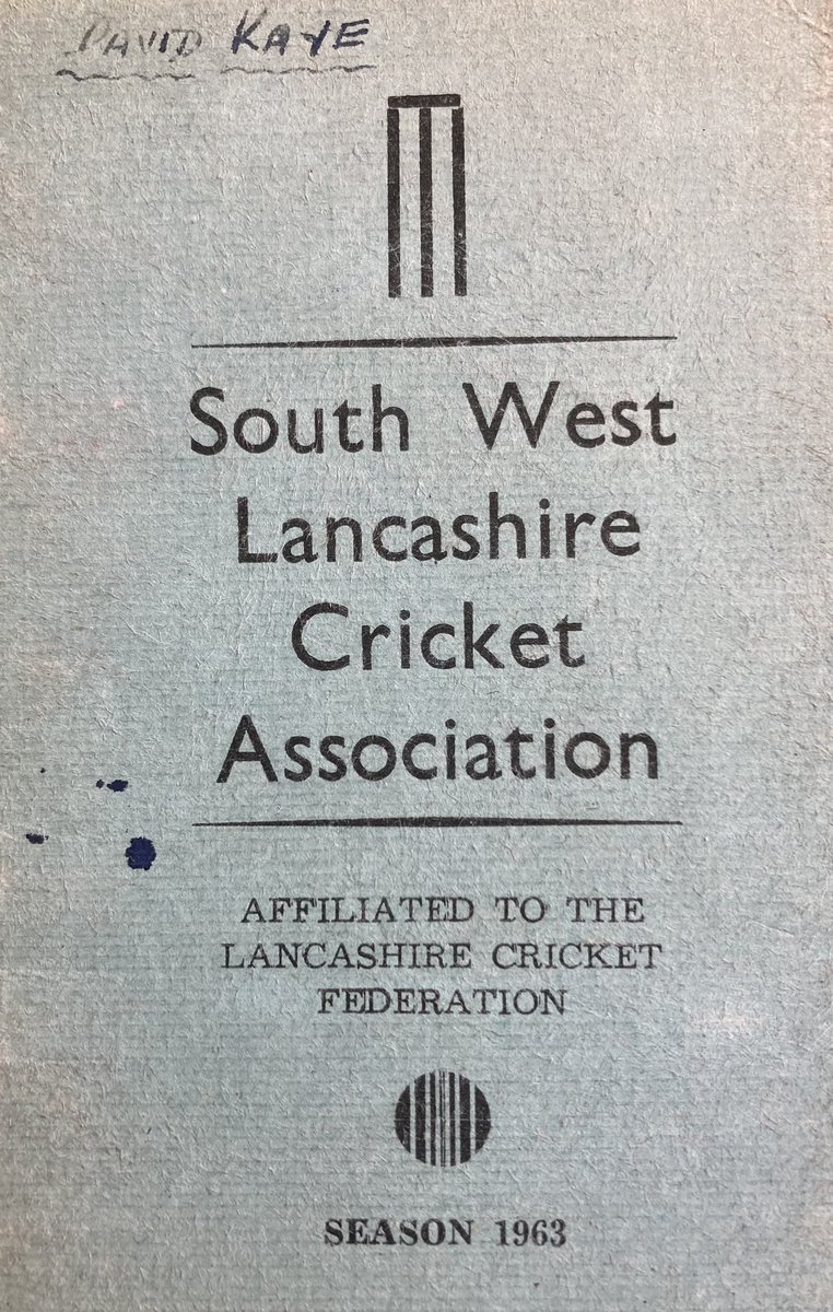 Today is a special milestone on my life‘s journey, as on 4 May 1963, I first strapped on the pads in the cause of cricket at Lostock. My  season’s subs. were half a crown (or 2s 6d, if you prefer!), when the ave. weekly wage was £17–12s-6d, and an ave. house cost £3,160! (1/4)