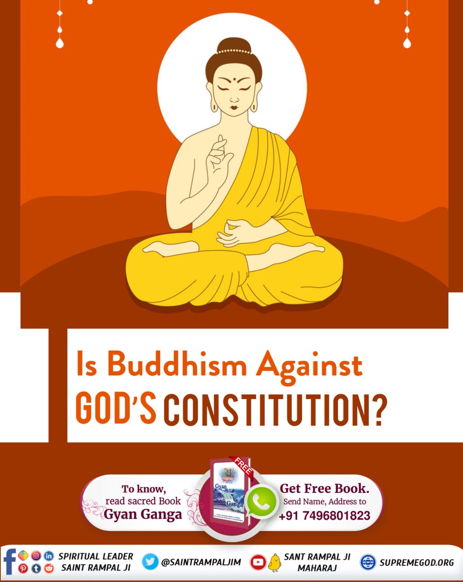 Is Buddhism Against God’s Constitution?
To know, Download our Official App
"Sant Rampal Ji Maharaj"

#Real_Facts_About_Buddhism