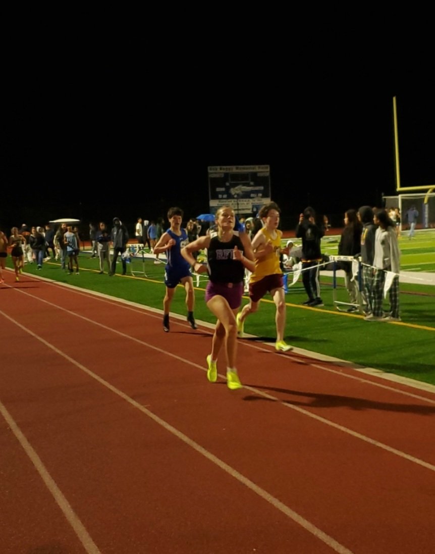 ScottShanes2's tweet photo. 🔥 Record Breaker 🔥 
Congratulations @JuliaShanes Breaks the 20Yr RFH Outdoor School Record &amp; Sets her PR running a 10:56.86 @ last night's Night of 3200's
Great job Jules!!!
🏃‍♀️👏🐾💕🐶 💪
@patticake2466 @rfhad @rfhxctf @RFH_Regional @njmilesplit @lambo2126 @mulry1 @TinyGreenNBS https://t.co/KPZjC3dono