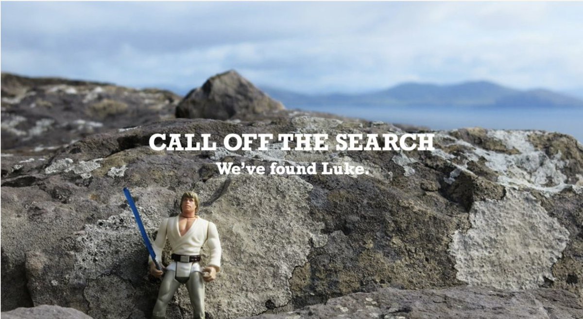 #MayThe4th A memento from when we brought our own little Luke to Skellig Michael... but had to keep the big reveal to ourselves! #ContentCreation #LoveIreland #StarWars