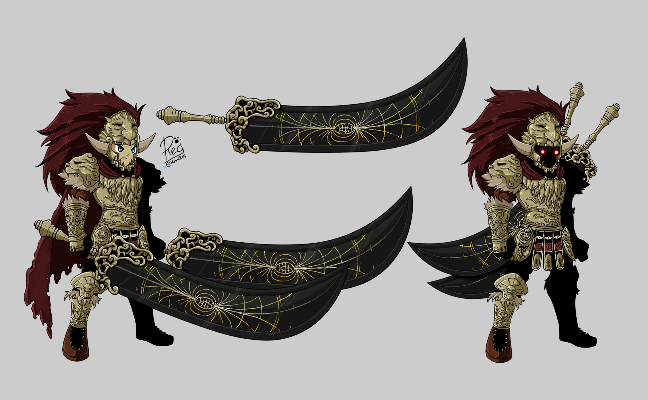 AQWorlds Weapons Designer - Designed. :D -Blood Dragon Blade of Nulgath