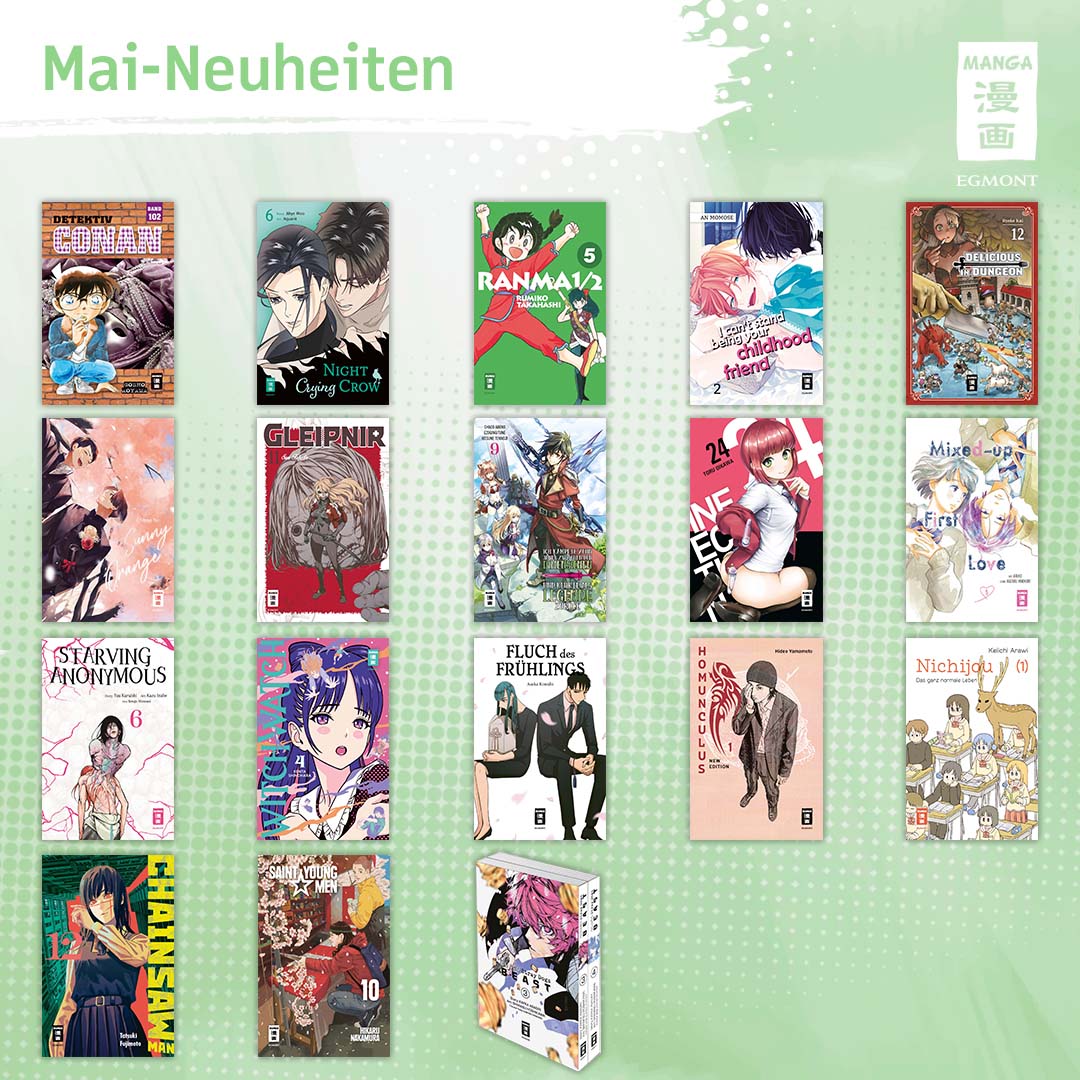 Egmont Manga on Twitter "Es ist Mai und das bedeutet jede Menge