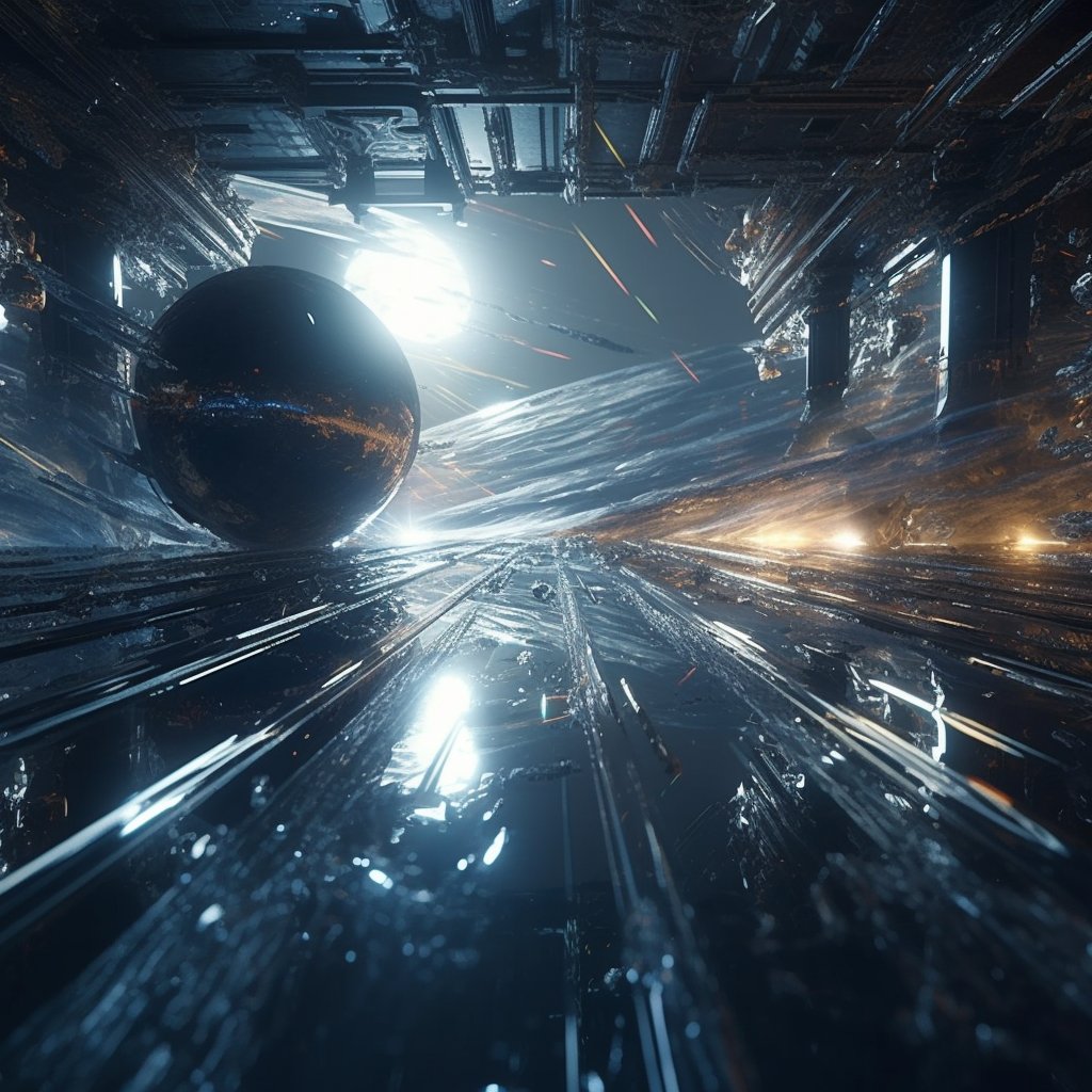 beholdersai's tweet photo. #midjourneyv5 is also pretty good at interpreting space-time rifts (not that I would know).

#AIArtworks #AIart #GenerativeAI #midjourney #spacetimerift https://t.co/o58cWQkSUX