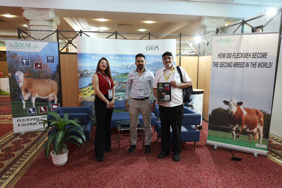 SommetElevage's tweet photo. 🌎 LE SOMMET DE L’ELEVAGE continue sa tournée dans la région du #Maghreb. Notre agent est actuellement au salon des productions animales #PAMED en #Tunisie, du 02 au 05 mai.
#SommetElevage #Elevage #Agriculture https://t.co/HbzlCczjKH
