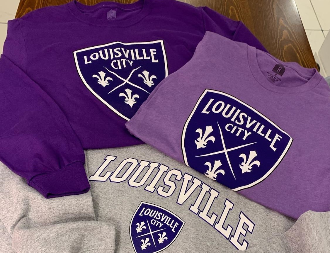 RallyKentucky's tweet photo. Rally House loves Louisville City! 💜⚽ Get your purple gear in store &amp; online now. https://t.co/gskH7hS7ko https://t.co/xKEitcF2xi