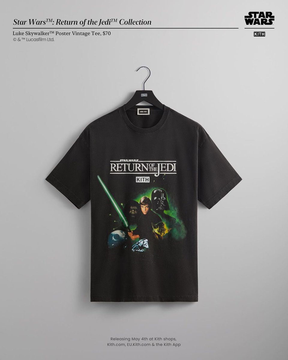 JustFreshKicks on Twitter "ALMOST LIVE Star Wars x Kith Return Of The Jedi™ Anniversary