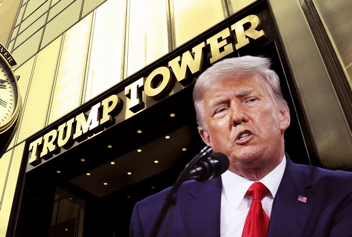 CalltoActivism's tweet photo. 🚨🚨🚨BREAKING: Trump Tower has been exposed as “something of a fraud,” by Letitia James’ investigation into Trump’s finances.

What’s more, Forbes reporter Dan Alexander has uncovered three new pieces of evidence. 

First, “Property records show that the real estate mogul has been lying about the financial performance of the building since it first opened in 1983.”

Second, “Tax and lending documents indicate that Trump lied about the square footage of the office and retail space at the base of the property” 

Third, “Portions of a 2015 audio recording prove that Trump was personally involved in the efforts to lie about the value of Trump Tower’s commercial space.”

Alexander notes that the New York Attorney General and the Manhattan District Attorney have set their focus on Trump Tower as part of their probes into Donald Trump’s efforts to mislead lenders about the value of his assets. 

This blockbuster report shows that the evidence is solid. 

Isn’t it finally time for the shoe to drop on his business fraud?