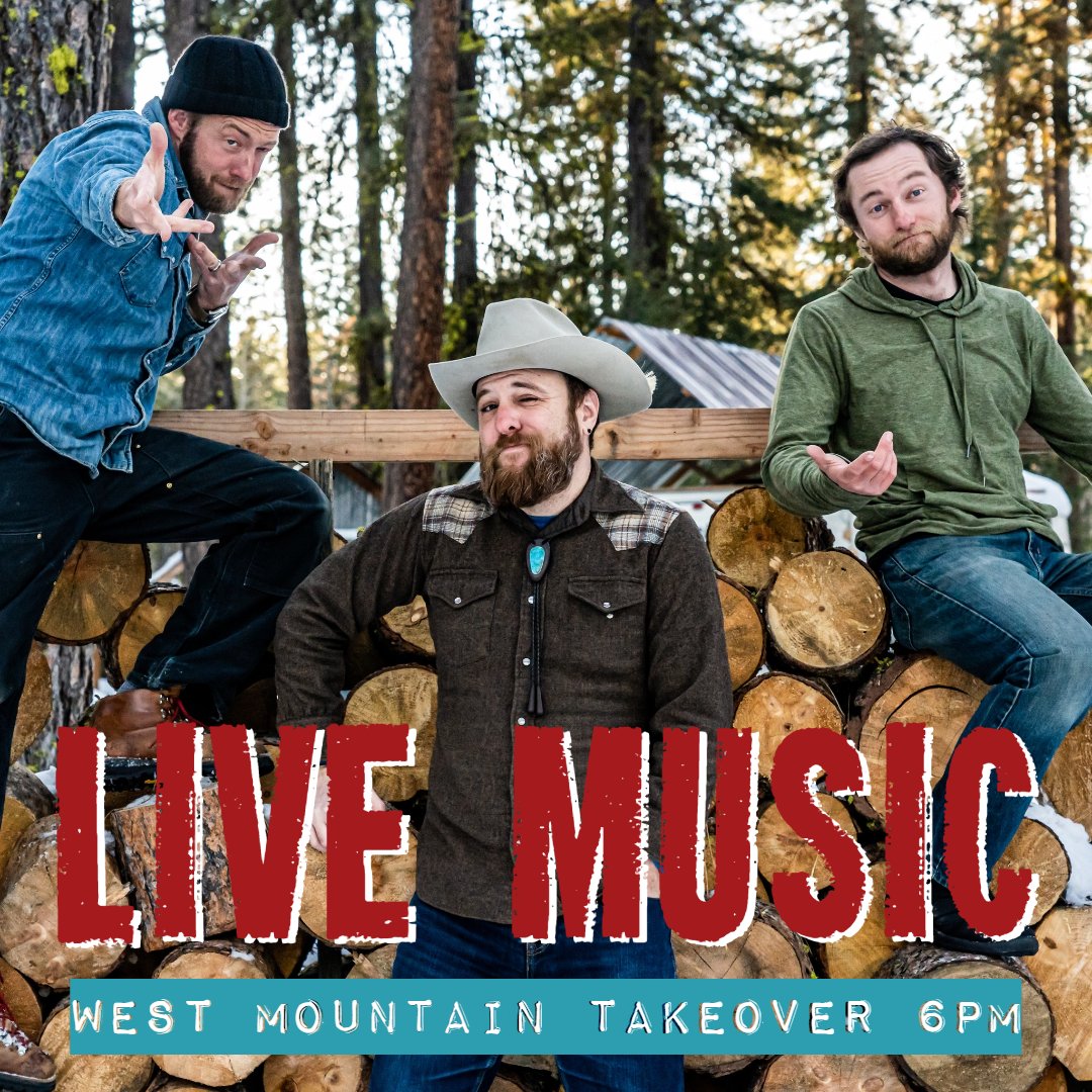 Enjoy the bluesy sounds of West Mountain Takeover tonight at 6 in the taphouse! 🪕🎶

#WestMountainTakeover #McCallIdaho #McCallMusicLovers #VisitMcCall #McCallEvents #SpringInMcCall  #BluesMusic #MusicInTheTaphouse #SRBLive #SalmonRiverBrewery #SRB #WhereBeerLoversMigrate
