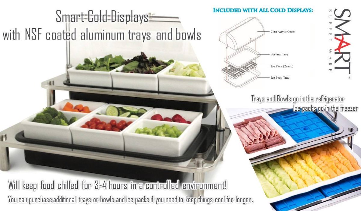 SMARTBuffetWare's tweet image. Keep it cool for hours with our SMART Cold Displays!
smartbuffetware.com
#smartbuffetware #smartbuffet #smartinduction #smartchafer #smartcolddisplay