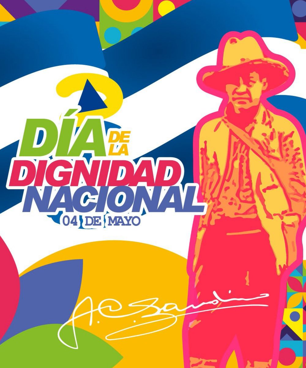 En Nicaragua tenemos el orgullo y la dignidad de ser soberanos, somos hijos de Sandino cuyo legado, con consciencia de clase y herencia revolucionaria lo mantenemos vigente. 🇳🇮 es patria libre, soberana y sandinista ♥️🖤✌️
#UnidosEnVictorias 
#MayoVivaSandino
