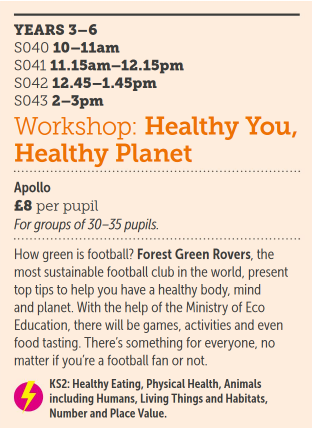 MinistryEco's tweet photo. We're hosting a day of workshops at this year's #CheltSciFest 🧪 💫

We've teamed up with @FGRFC_Community @FGRFC_Official to offer

☀️Healthy You, Healthy Planet☀️

⚽️Games, 🤸activities and even 🥛🥕food tasting

https://t.co/XTt8u2N3yP https://t.co/tJETyO3Ux9