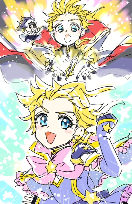 リクエストがあったので描きました。それでは聞いてください。「シエテがプリキュアになった回」 