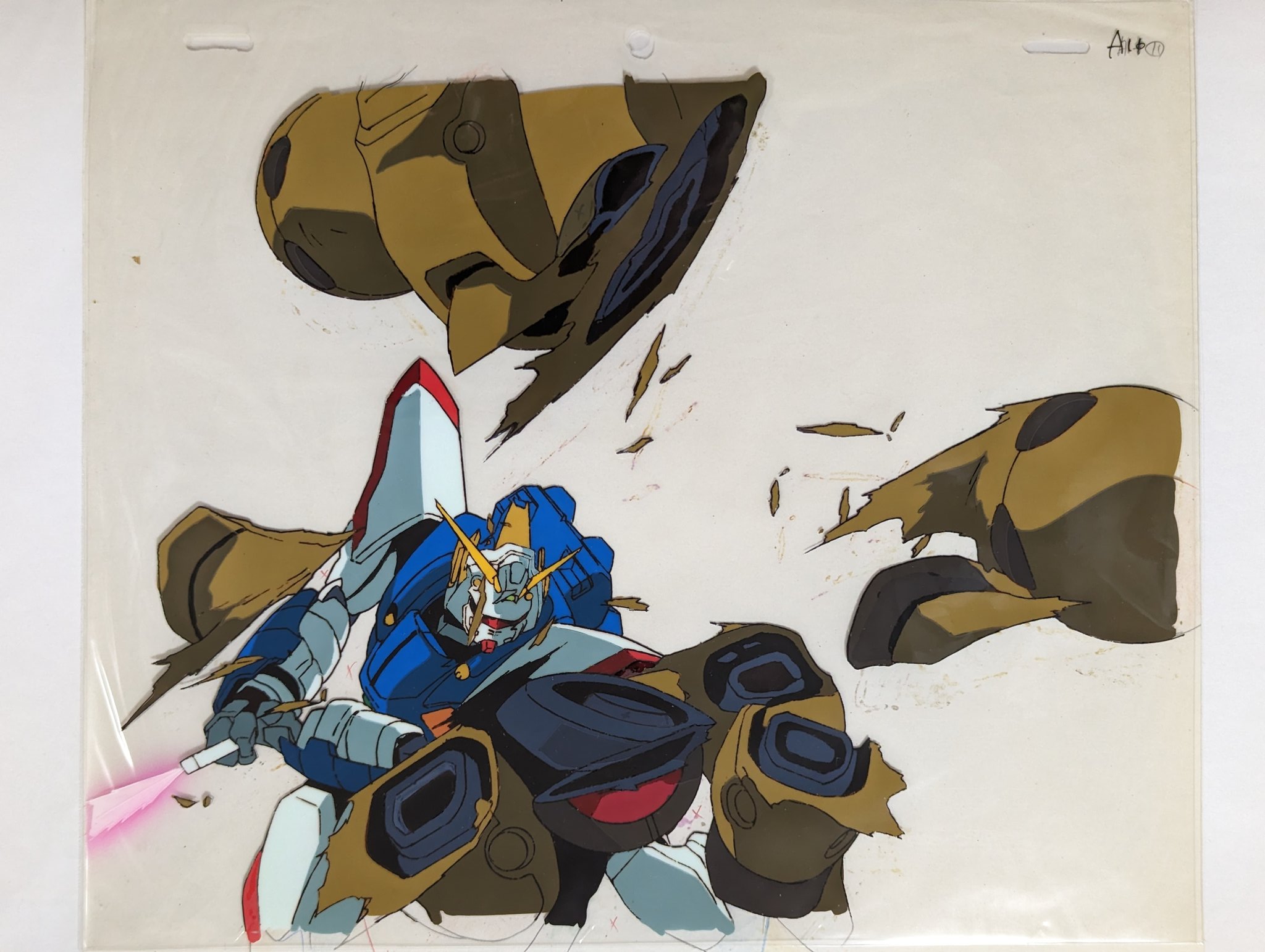 シャイニングガンダム セル画 原画付き lakelectricalservicesltd.co.uk