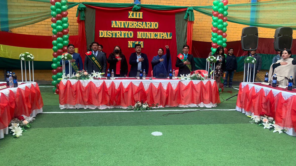 FabiolaConcejal's tweet photo. #AniversarioDistritoMunicipal14 
#FabiolaFuruyaConcejal
#VicepresidenciaConcejoMunicipal

XIII Aniversario del Distrito Municipal 14,  de la ciudad de El Alto https://t.co/COMIF9gP81