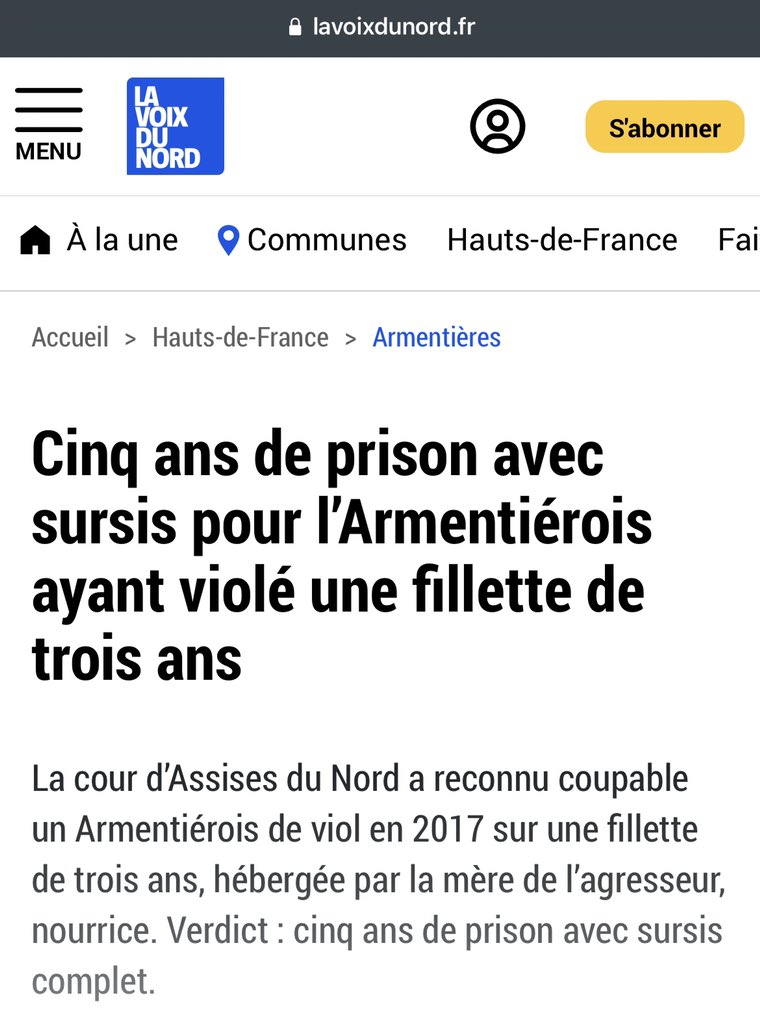 Un être humain tweet media
