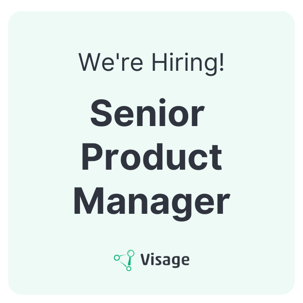 We're #Hiring for a Senior Product Manager!

If you have product management experience and are excited to work with a fun, intelligent global team, apply now: hubs.ly/Q01Nxnd90

#ProductManager #VisageJobs
