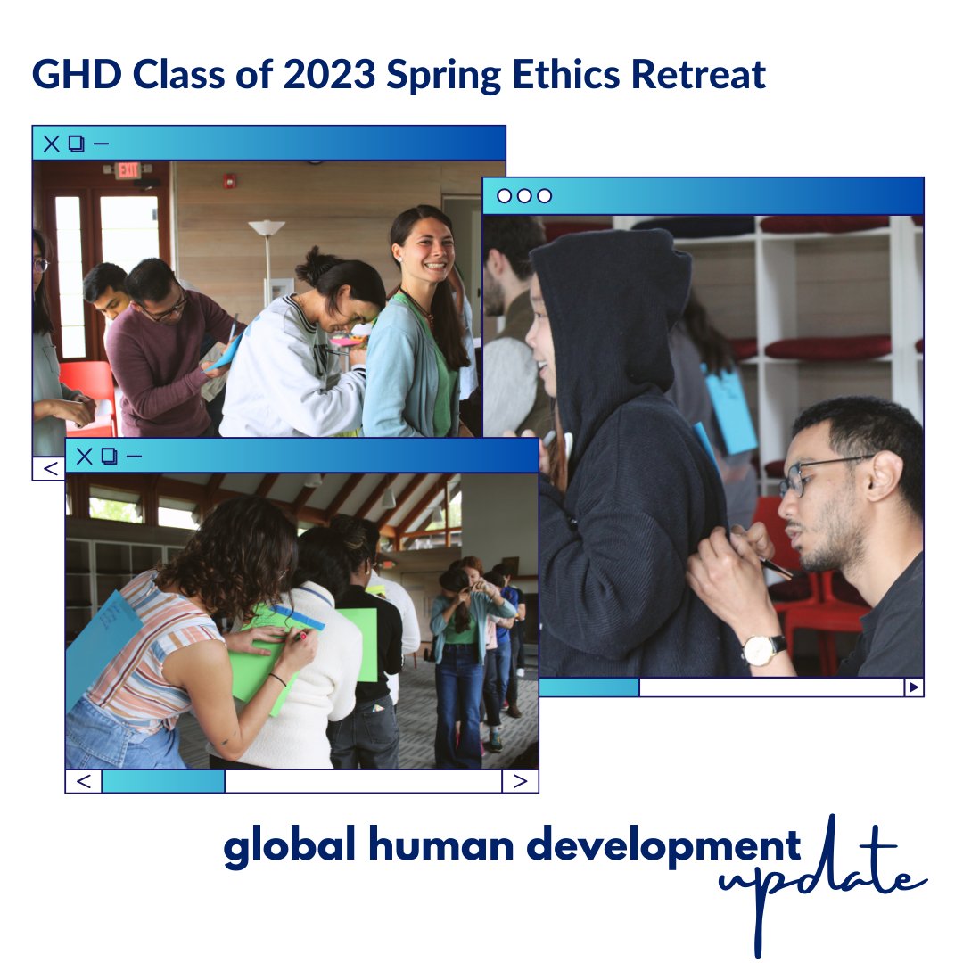 GHD Class of 2023 celebrated their final ethics retreat at Calcagnini Contemplative Center with @georgetownocm this past weekend. Students enjoyed a day of reflection and bonding in the Blue Ridge Mountains of Virginia.