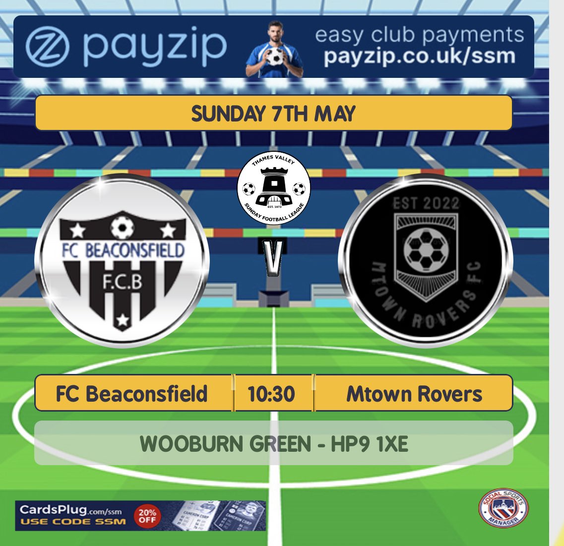 MtownRoversFC's tweet image. Huge game this weekend, Tough game to end our league campaign. Away to @FCBeaconsfield1 with 3 points potentially securing that 🏆 👀 #UpTheRovers